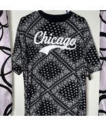 H&amp;M printed Chicago” graphic, short sleeve, shirt, size medium - £10.78 GBP