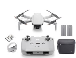 DJI Mini 2 SE Drone 2.7K 10km, 31 min ,249g-2 Battery Bundle and Shoulde... - $526.99