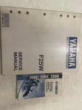 1997 Yamaha F25W Outboards Factory Service Shop Manual LIT-18616-01-77 Set - £19.69 GBP