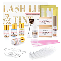 Eyelash Lift &amp; Tint Kit, Summer Gifts, 12Pcs/Set Semi-Permanent Eyebrow Lift &amp; P - £27.23 GBP+