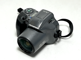 Olympus IS-10 DLX Gray 4X Zoom Auto Focus Film Camera UNTESTED - £23.34 GBP