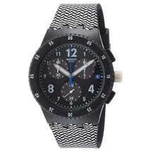 Swatch Men&#39;s Girotempo Black Dial Watch - SUSB407 - £89.93 GBP