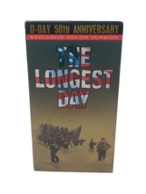 The Longest Day D-Day 50TH Anniversary Exclusive Color Version 2-Tape Set VHS - £2.31 GBP