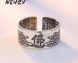 Silver new jewelry fashion carved flower ring retro simple memorial day gift woman thumb155 crop