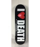 I love Death  - Death Skateboards 7.75 &quot; with grip &amp; free shipping - $876.42 MXN