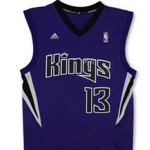 ADIDAS NBA Sacramento Kings Tyreke Evans #13 Purple Basketball Jersey Size Small - £35.97 GBP