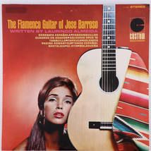 José Barroso &quot;The Flamenco Guitar Of Jose Barroso&quot; 1966 Stereo LP Custom CS 1005 - £5.41 GBP