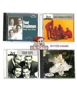 Four Freshman, Four Tops, Smokey Robinson &amp; The MIracles Lot of 4 CDs - £13.33 GBP
