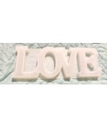 Love Clear Resin Silicone Mold 8X3 Inch - $10.00