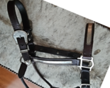 Circle Y Silver Show Halter Horse Size Dark Oil USED - $129.99