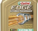 Castrol EDGE Extended Performance 5W-30 Full Synthetic Motor Oil, 1 QT Y - £21.14 GBP