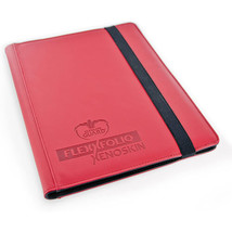 Ultimate Guard 9 Pocket FlexXfolio XenoSkin Folder - Red - $62.48