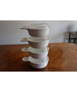 Lot 4x Vintage Corning Ware P-150-B Grab It Bowls with Pyrex P-150-C Gla... - $1,070.34 MXN