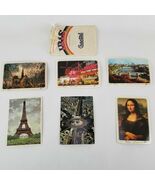 (Lot of 6) Vintage Paris France Color Postcards - $37.20