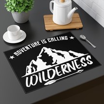 Adventure is Calling Wilderness Placemat, Nature-Inspired Tabletop Decor, Cotton - £18.16 GBP