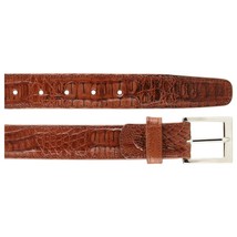 Men's Belvedere Belt Genuine Caiman Crocodile up to Size 44 Antique Sport # 1999 image 2