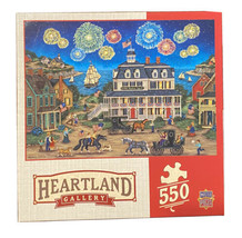 MasterPieces Heartland Gallery &quot;Fireworks Finale&quot; Jigsaw Puzzle 550 Pieces - $10.09