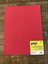 Pop! Foam Sheet 9x12” Red Sticky Back - $11.76