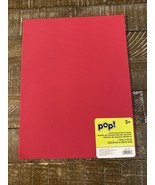 Pop! Foam Sheet 9x12” Red Sticky Back - $11.76