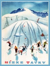 6692.Nizke Tatry Jasna Ski resort POSTER.Home room Decoration.Graphic art design - £13.66 GBP+