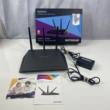 Netgear Nighthawk AC2300 Smart Gaming Wi Fi Router Dual Band R7000P Tested Works - $21.87