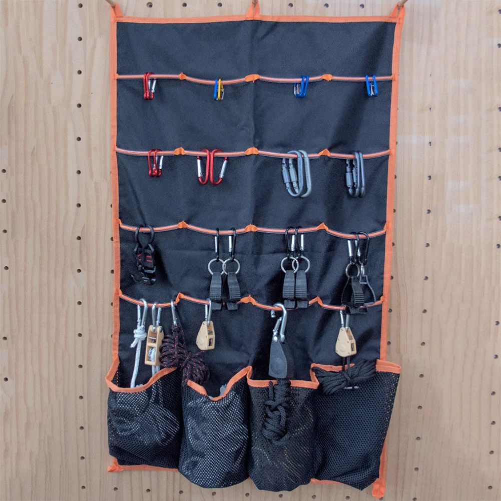 Portable Climbing Gear Finishing Bag Foldable Multipurpose Hook Tool Kit Storage - £22.05 GBP+