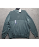 IZOD Saltwater Hyannis Sweater Mens XL Green Relaxed Classic Long Sleeve... - $46.98 CAD