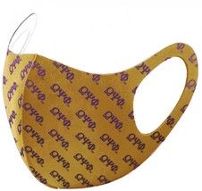 Omega Psi Phi Summer Breathable 3-D Face Mask Gold - £11.98 GBP