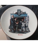 Tea For Two, Norman Rockwell- 1978 Danbury Mint Gorham Coll. Plate COA - $29.69