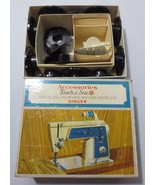 VTG SINGER sewing machine attachments Zig Zag Accessories Top Hat Cams - £27.51 GBP