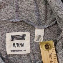 Tailgate RN#98689 Women's Gray Drawstring Hoodie Pullover Sweatshirt Size Medium image 4