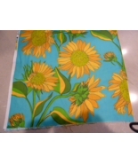 Vintage  Sunflowers Fabric Sole by Valori Wells Free Spirit 43&quot; long X 4... - £31.28 GBP