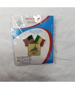 Torino Pin 2006 XX Winter Olympic Games Collectible USA Italy Flags - £7.39 GBP