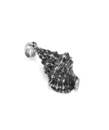 Seashell Necklace Stainless Steel Tropical Beach Florida Rock Triton Pen... - $17.99