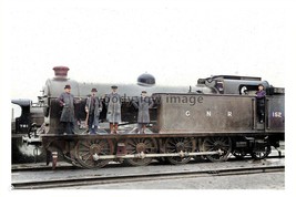 ptc4759 - Yorks. - GNR Engine No.152 East Ardsley Sheds in 1907 - print 6x4 - £2.09 GBP