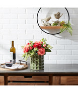 Sage Green Terra Cotta Vase 6.75&quot;H - $969.71 MXN