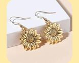 New Cute Sunflower  Earrings - $6.00