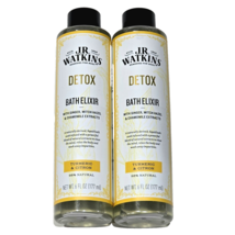 2 J.R. Watkins Detox Bath Elixir Turmeric &amp; Citron Ginger Witch Hazel 6oz - $25.99