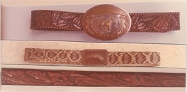  BELTS - Handcrafted by Mark * SOLD - $0.00