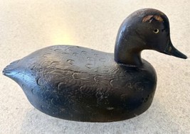 Vintage Wood Duck Decoy Antique Hand Carved Unsigned Unbranded  - $841.45
