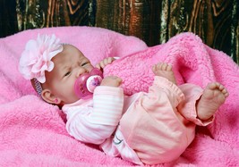 Aww! Perfect Baby Girl! Berenguer Life Like Newborn Reborn Pacifier Doll +Extras - £85.13 GBP