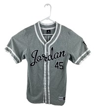 Nike Air Jordan IX 9 Barons #45 Baseball Jersey Men’s Size Small - $22.65