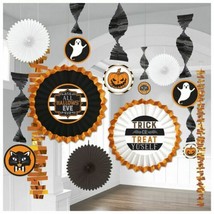 Hallows Eve 13 Pc Room Decorating Kit Halloween - £16.55 GBP