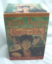 J.K. Rowling Harry Potter and the Goblet of Fire Unabridged Audiobook Tape Set - £15.76 GBP