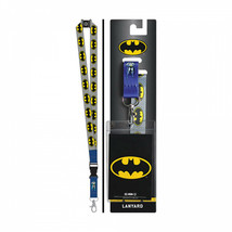 Batman Repeating Logo Lanyard Grey - £11.17 GBP