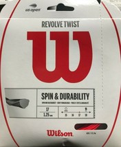Wilson - WR830000217 - Revolve Twist Tennis Raquet String 17G/1.25mm - Red - £25.15 GBP