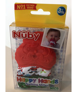 Teething Mitten Nuby BPA Free Happy Hands Santa Brand NEW - £3.95 GBP