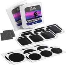 Tirellix Bike Tire Patch Kit: 24-Pcs Glueless Tube Patch Kits, 2 Portable Cases. - £21.60 GBP