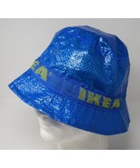 IKEA Bucket Hat KNORVA Blue w/ Lining &amp; Vent Holes Rain Hat Sun Hat Beac... - £7.62 GBP