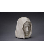 Handmade Cremation Urn for Ashes &quot;The Holy Mother&quot;- Large | Craquelure |... - $450.00+